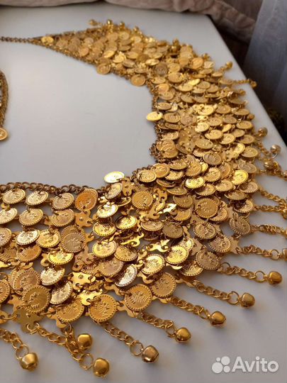 Пояс Мониста для восточных танцев живота