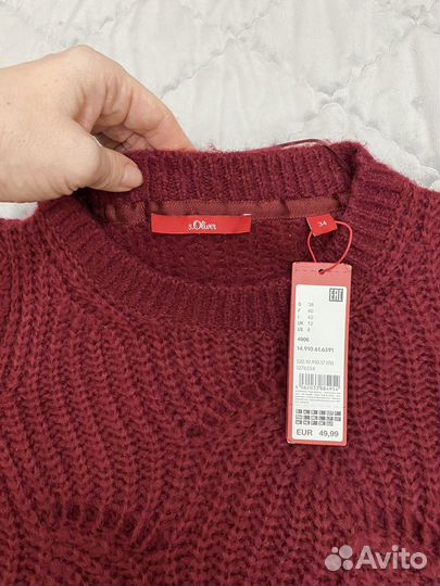 Свитер женский s.Oliver 42-44 р-р с шерстью