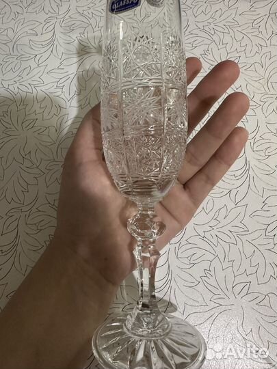 Бокалы для шампанского хрусталь, 4800