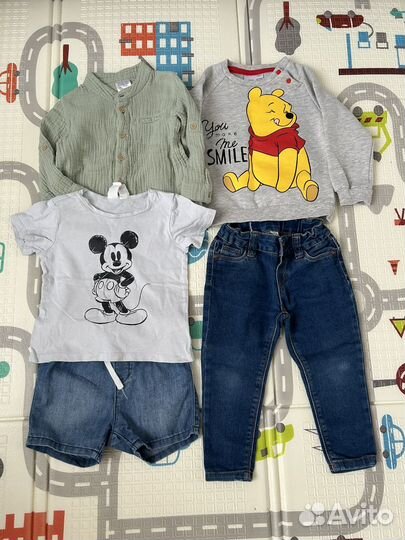 Вещи пакетом для мальчика 80