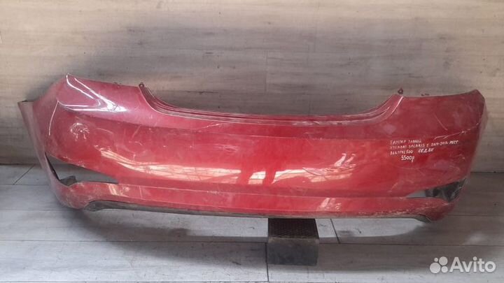 Бампер задний Hyundai Solaris 1 С 2014 По 2017 Год