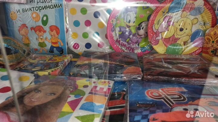 Детская посуда на День рождения