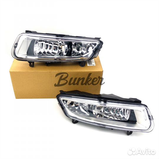 Фары противотуманные VW Polo 15-20 рест птф+дхо