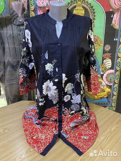 Блузка-туника нарядная, Индия