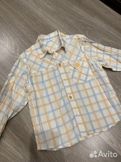 Рубашки рост 104-116