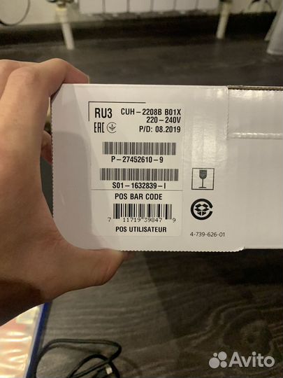 Sony PS4 Slim 1TB Полный комплект Идеал