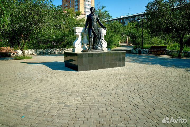 Брусчатка тротуарная плитка