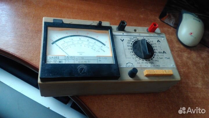 Мультиметр Ц4352 (СССР) V, A