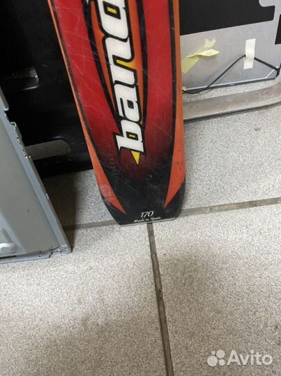 Горные лыжи и ботинки 41-42