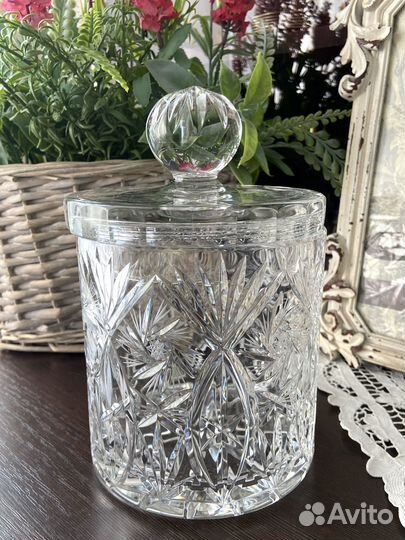 Хрустальная бонбоньерка Германия