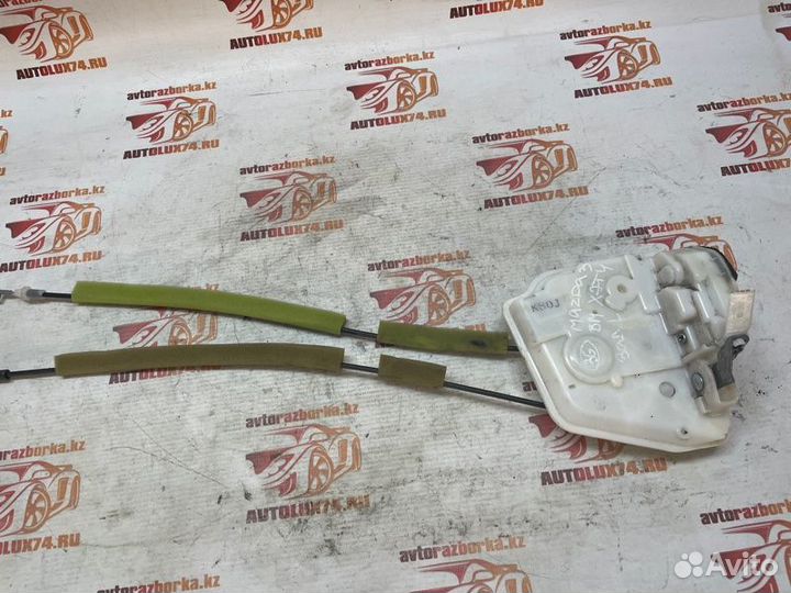 Замок двери задний левый Mazda 3 BM хетчбек PE