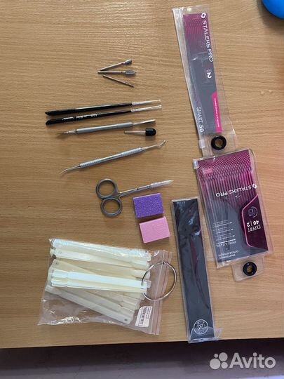 Набор для маникюра и наращивания ногтей