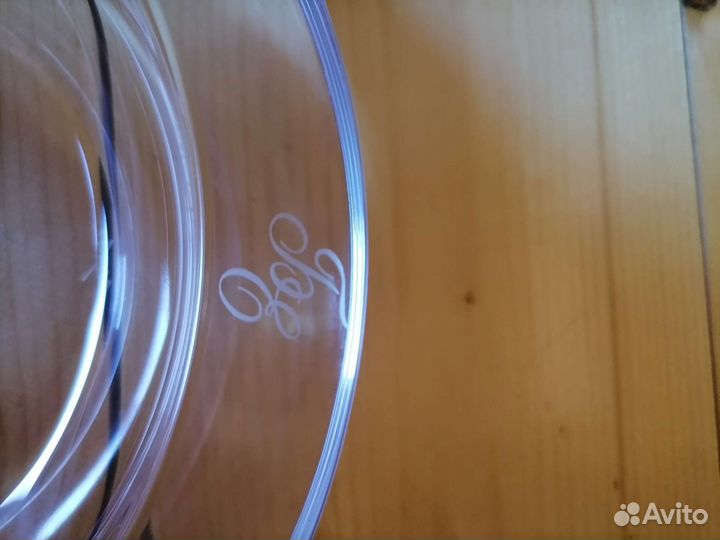 Пепельница СССР хрусталь