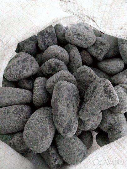 Камень для бани - Пироксенит галтованный