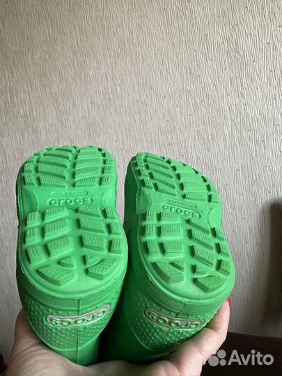 Резиновые сапоги crocs c7