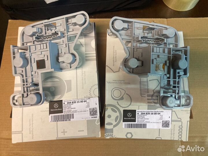 Плата заднего фонаря Mercedes C-Class W204 дорест