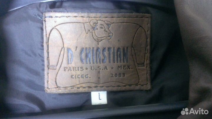 Куртка американская натуральная кожа бронь 15.11