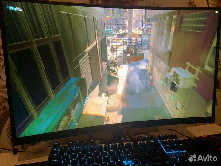 Монитор Digma 165 гц 1920х1080 Full HD