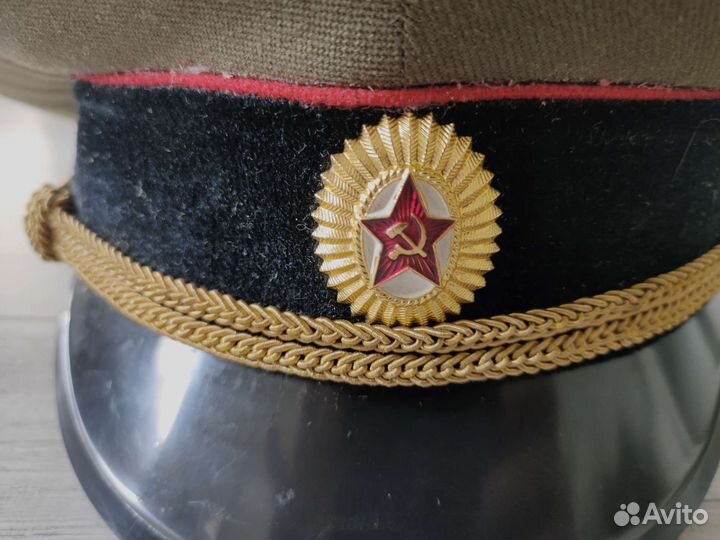 Новая фуражка офицерская 1986 год