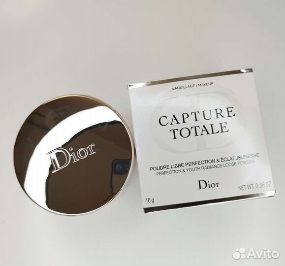 Рассыпчатая пудра capture totaldior