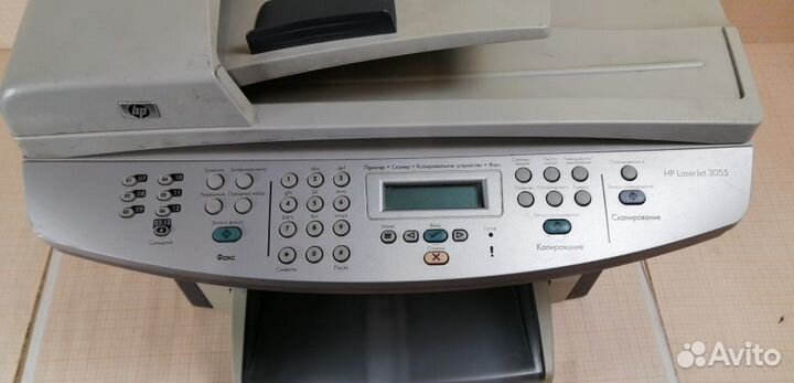 Мфу HP LaserJet 3055 б/у, рабочий