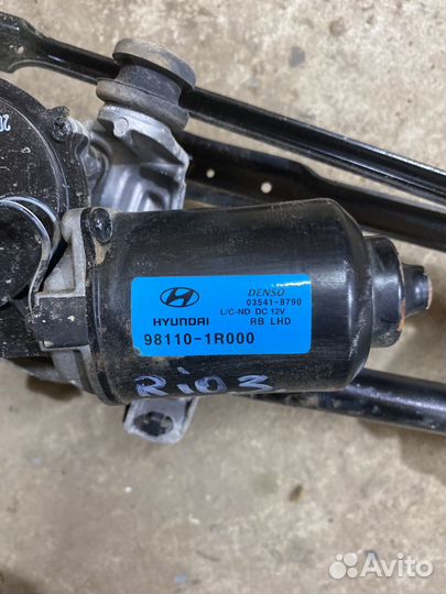 Моторчик дворников KIA rio 3