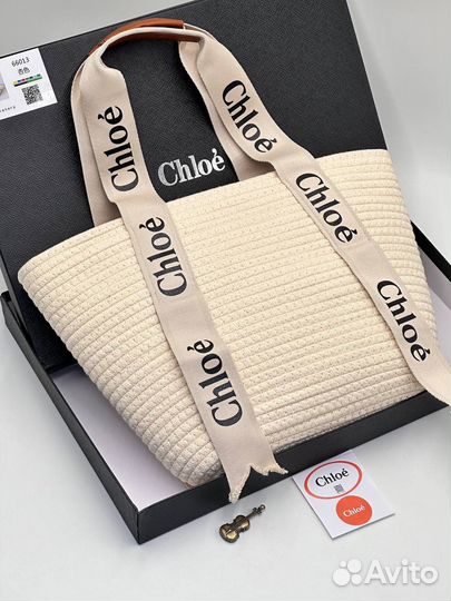 Сумка Chloe 2 цвета женская рафия новая