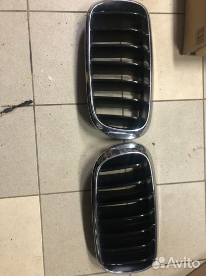 Решетки радиатора на bmw x3