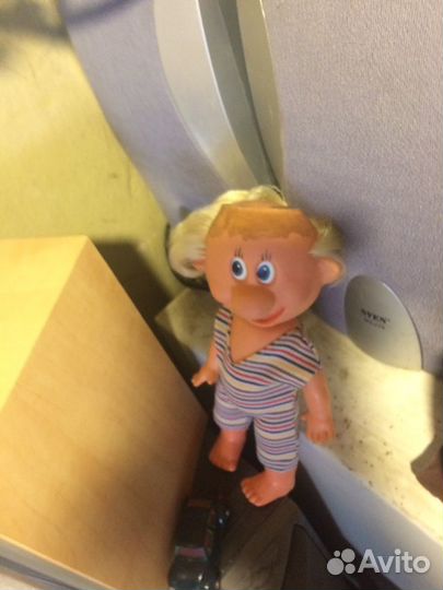 Игрушка СССР кукла гном