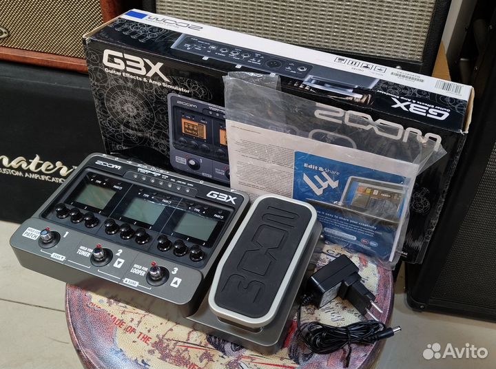 Гитарный процессор эффектов Zoom G3X