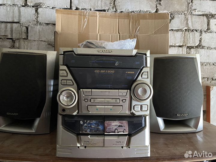 Музыкальный центр sharp CD-BR1300