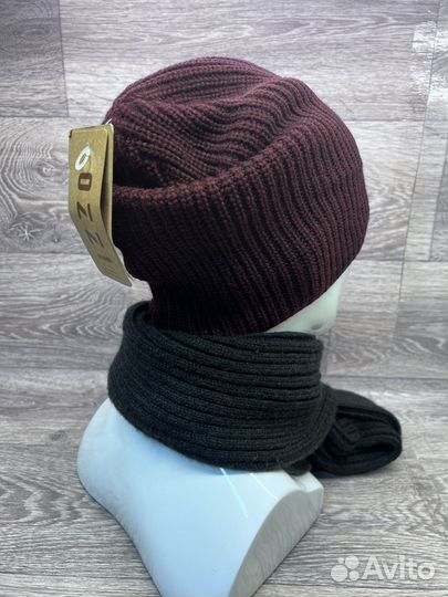 Шапка мужская вязаная из шерсти, Ozzi