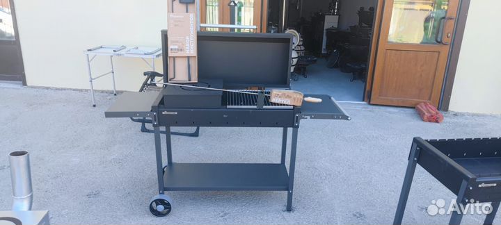 Гриль-мангал с крышкой Gratar ман 303