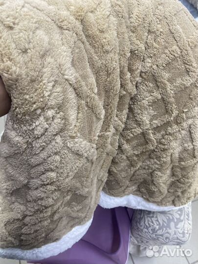 Пледы шерпа оригинал евро