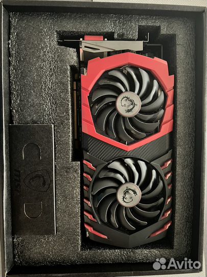 Видеокарта MSI Gaming X 580 8gb