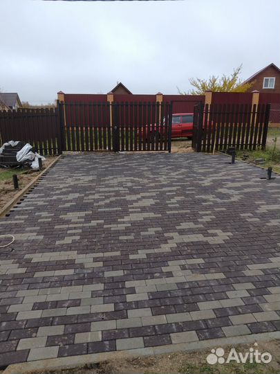 Укладка тротуарной плитки под ключ