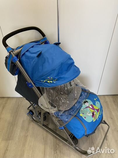 Детские санки коляска Ника