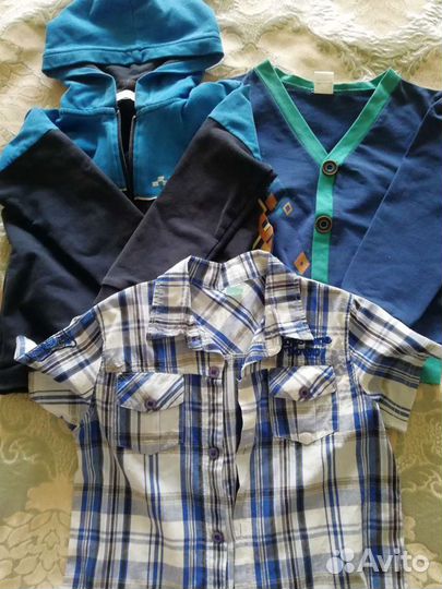 Вещи пакетом на мальчика, рост 110 см