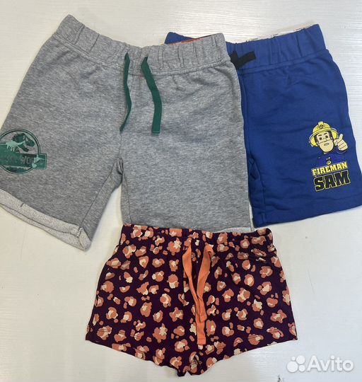 Шорты мальчикам и девочкам 62-140