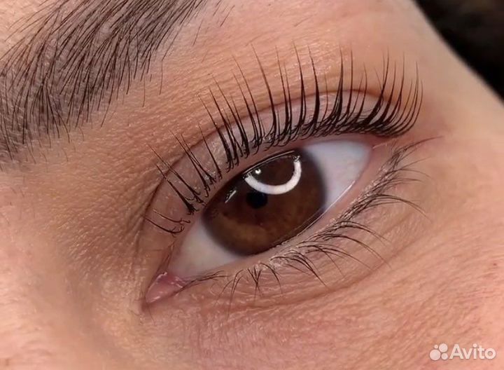 Ламинирование ресниц (вельвет, стрейчинг), брови