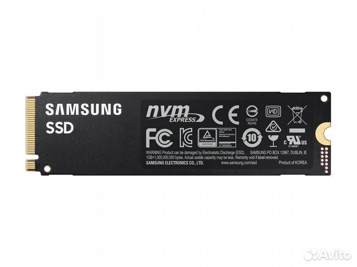 SSD Samsung 980 Pro 1TB M.2 MZ-v8p1t0bw