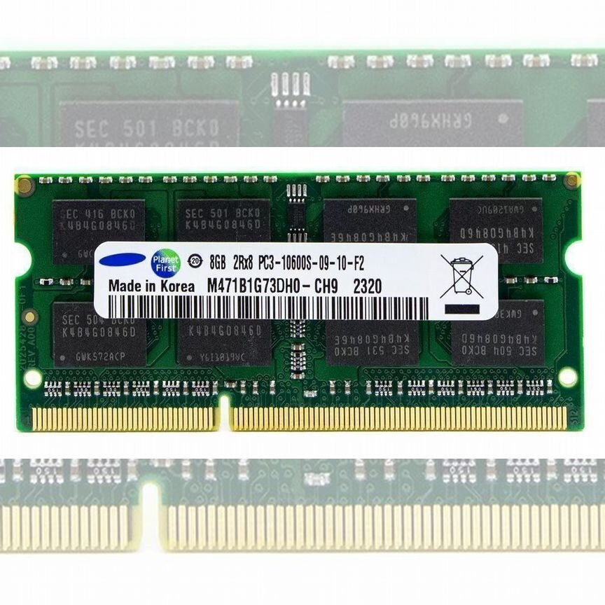 [M471B1G73DH0-CH9] Оперативная Память Samsung 8gb M471b1g73dh0-Ch9