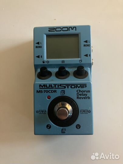 Zoom ms 70cdr гитарный и бас процессор эффектов