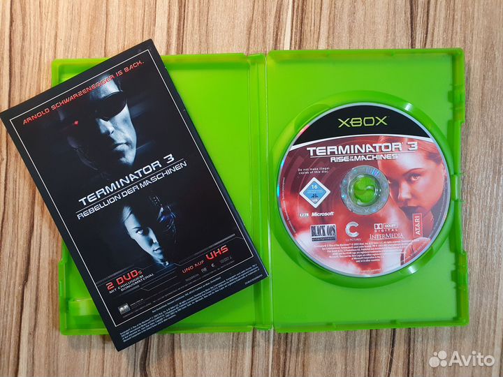 Xbox original / Xbox 360 Terminator 3. Лицензия