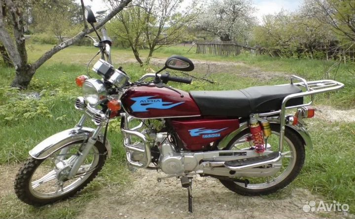 Запчасти на мопед альфа бу