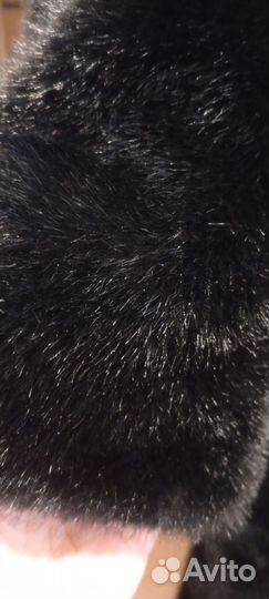 Шуба из экомеха женская
