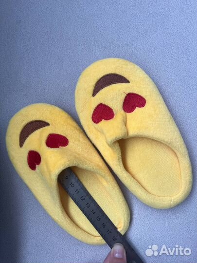 Тапочки домашние детские мягкие