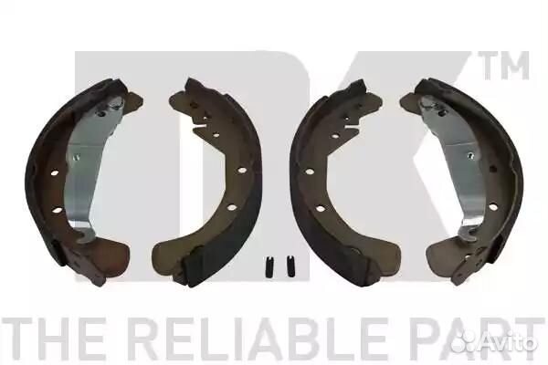 Колодки тормозные барабанные opel astra f, g, h, v