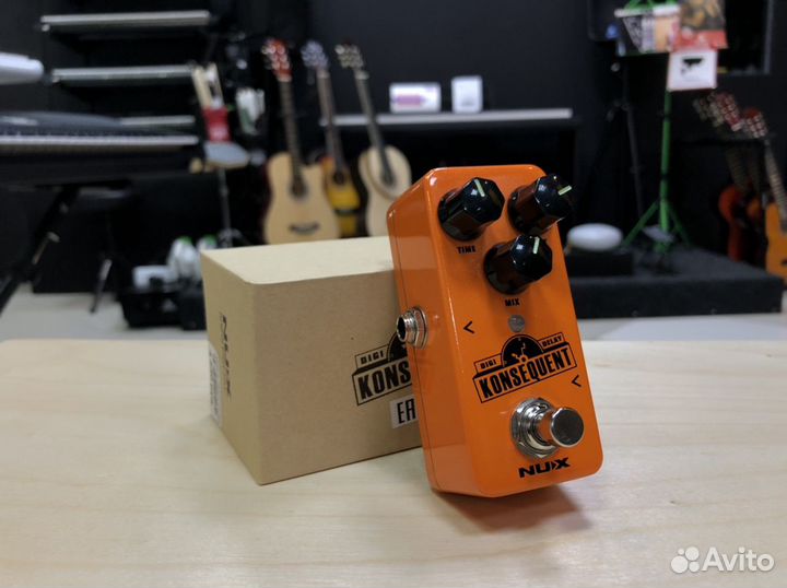 Педаль эффектов NUX NDD-2 Konsequent Digital Delay