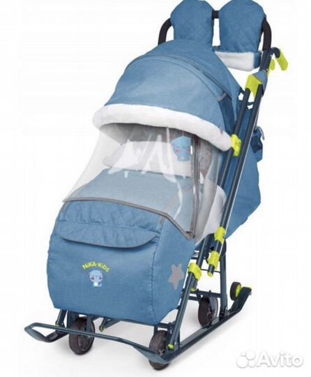 Санки коляска ника 7